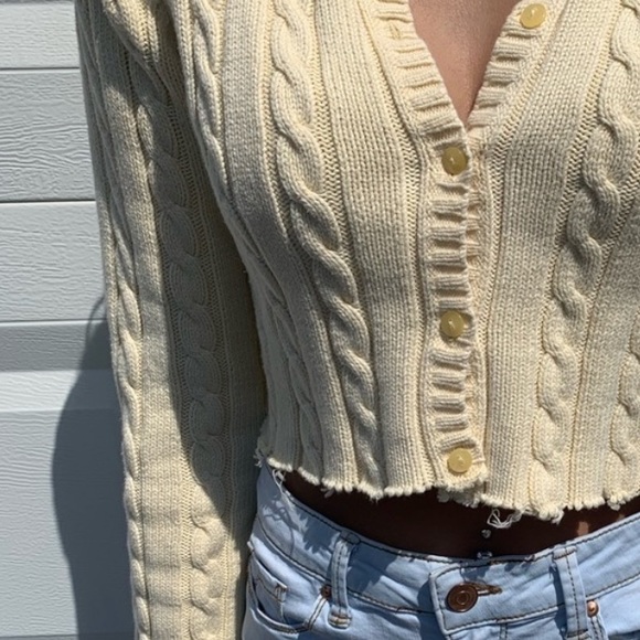 VINTAGE REPURPOSED Eddie Bauer vintage cardigan - Picture 2 of 2